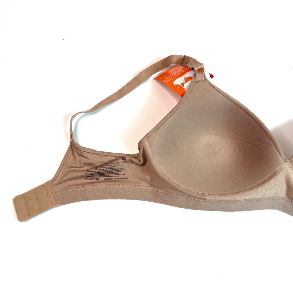 NWT Warners® Cloud 9® Super Soft Wireless Lightly Lined Comfort Bra Size 36B - Picture 10 of 12